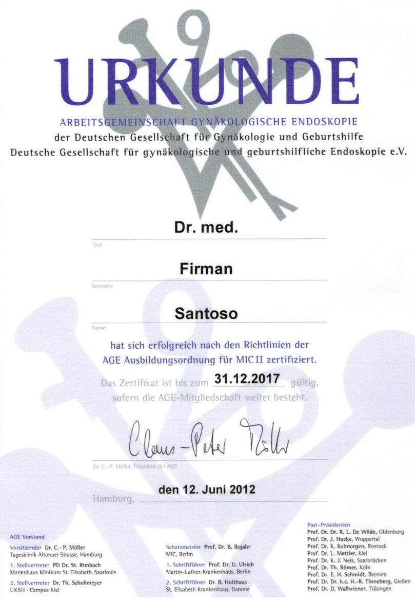 Brevet Laparoscopy Level II